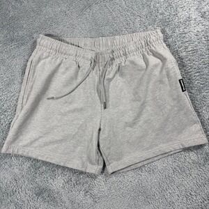 Bearbottom Sweat Shorts Mens XL 5.5 Heather Gray Elastic Waist Drawstrings